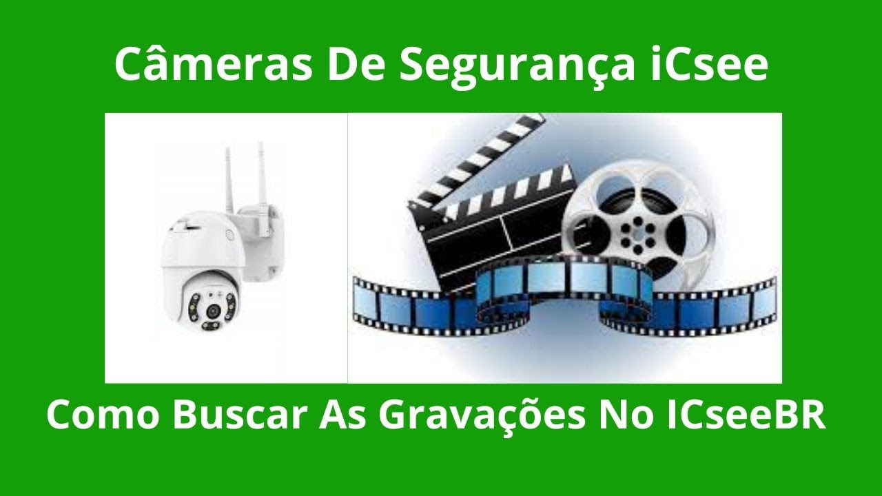 Câmeras iCsee Como Buscar as Gravações no PC ou Notebbook pelo APP ICseeBR