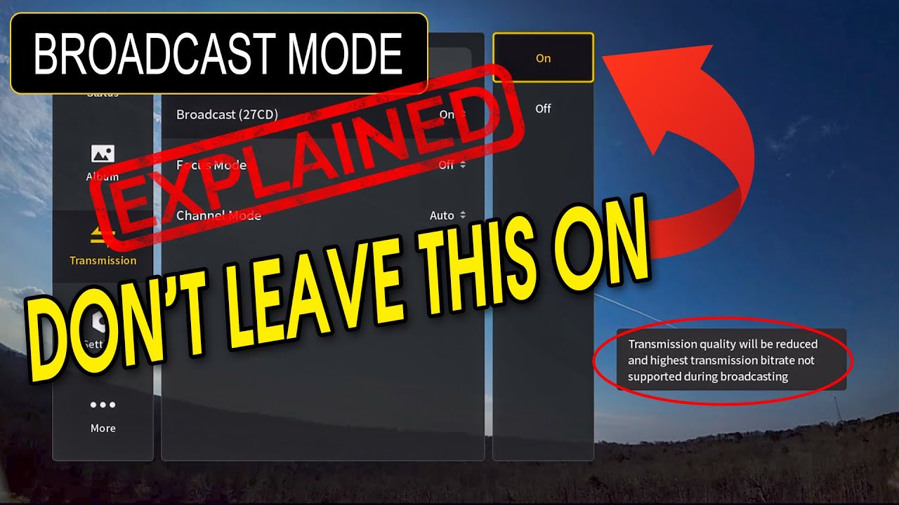 Don't Use DJI FPV Broadcasting Mode Until You Watch This