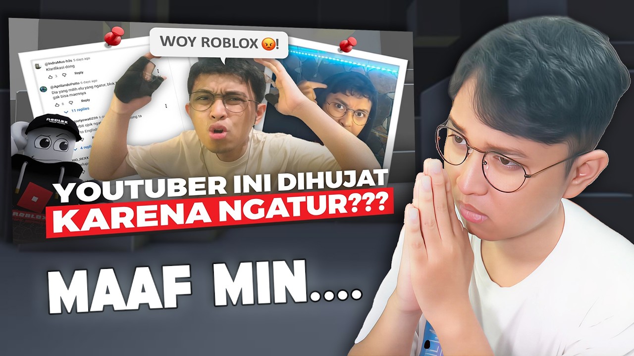 AKU DIMARAHIN MIMIN?! nih tanggapan gw dihujat bocil roblox