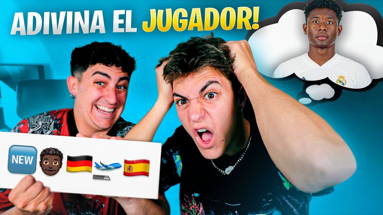 ¡ADIVINA el JUGADOR por EMOJIS! *es imposible acertar esto...*