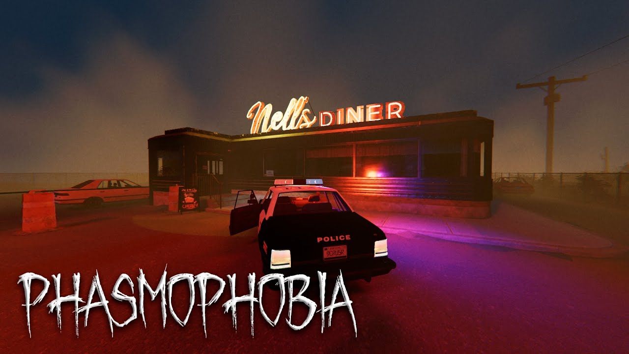 ДУШНИЛА ПРИЗРАК НА NELL’S DINER | ФАЗМОФОБИЯ | PHASMOPHOBIA 👻