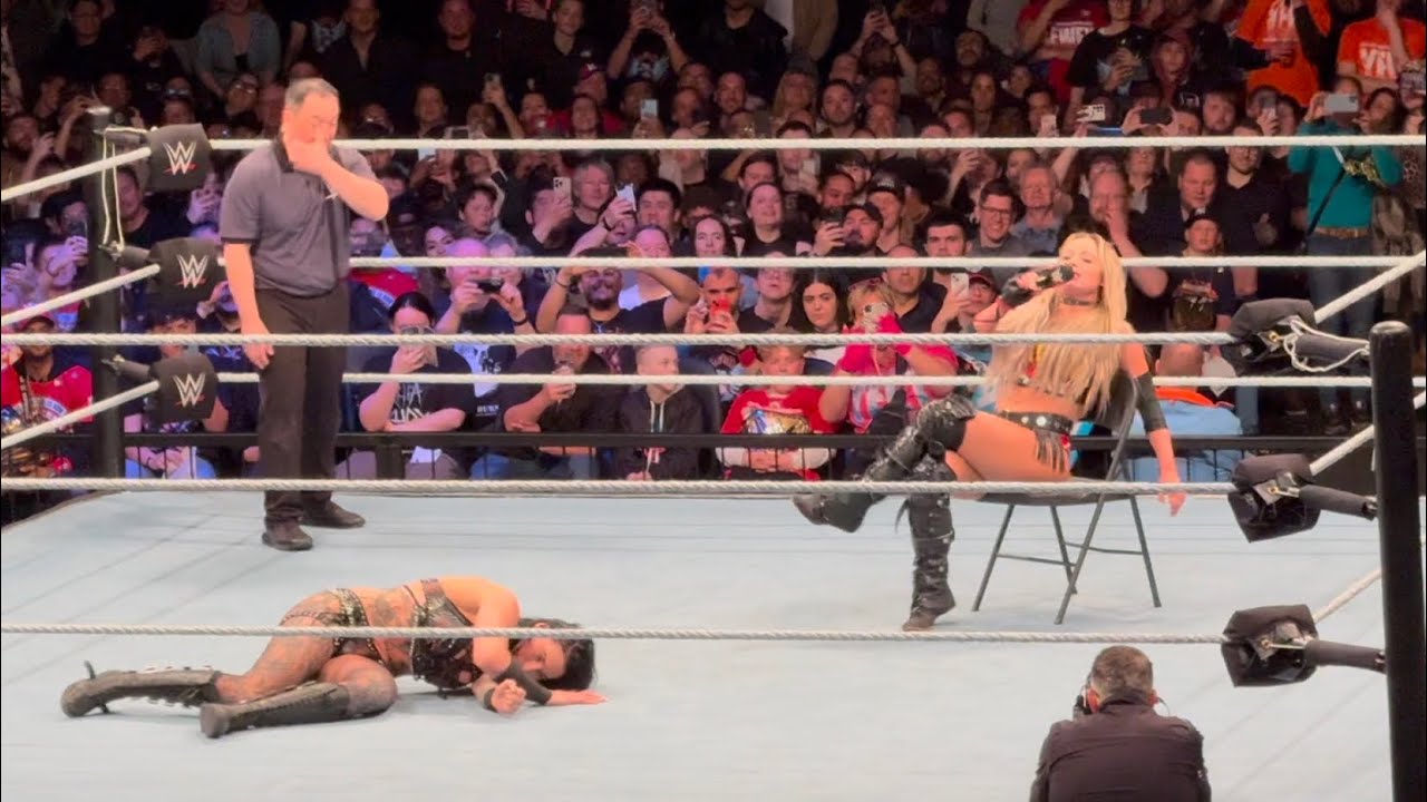 Liv Morgan vs Rhea Ripley Street Fight FULL MATCH - #WWE Live Event 