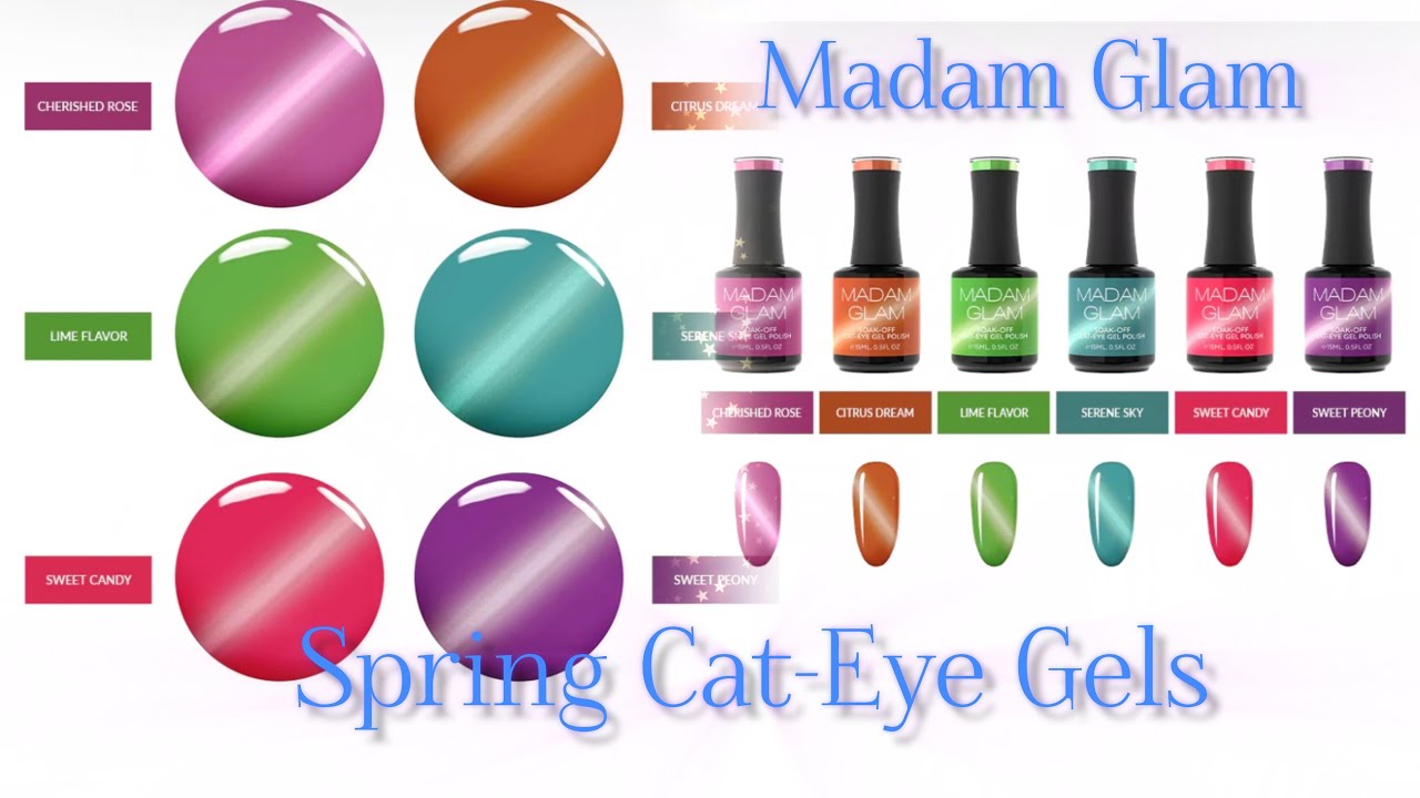 Watch me work | Cateye Design @madamglamofficial #new #nails