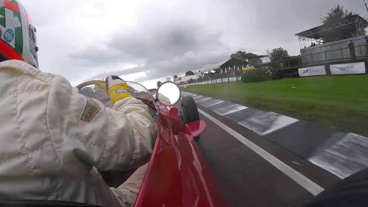 Maserati 250F Goodwood Revival demonstration