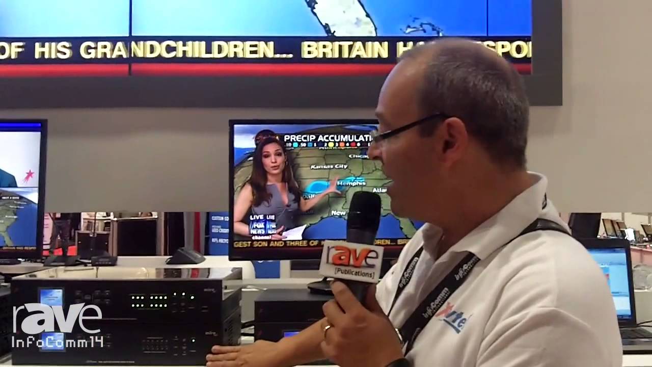 InfoComm 2014: Xavtel Shows Their Audio and Full HD Video Over Realtime Network