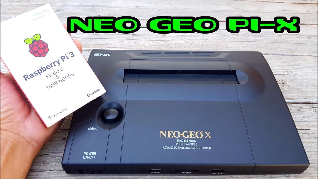 How to build a NEO GEO Pi-X 