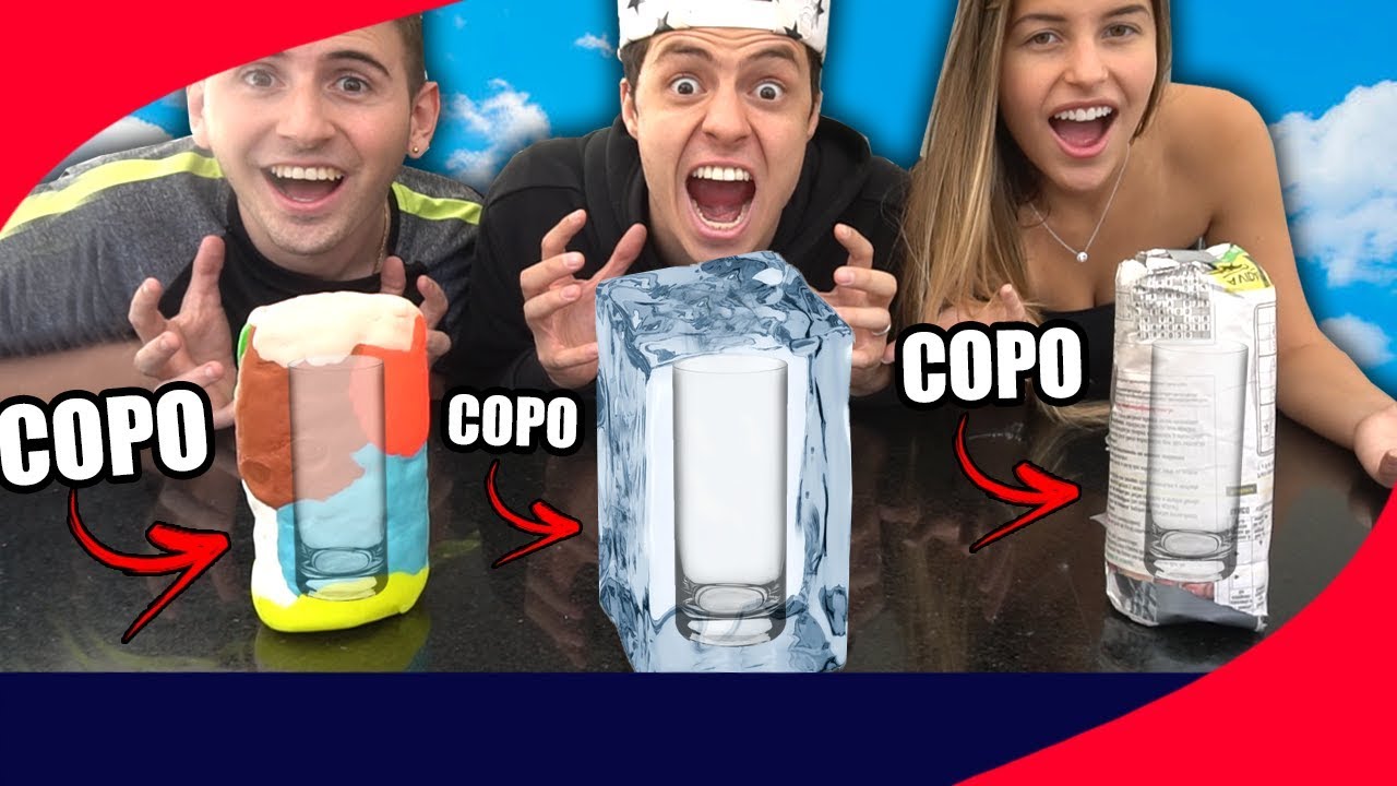 QUAL COPO DE VIDRO RESISTIU A QUEDA? - Desafio