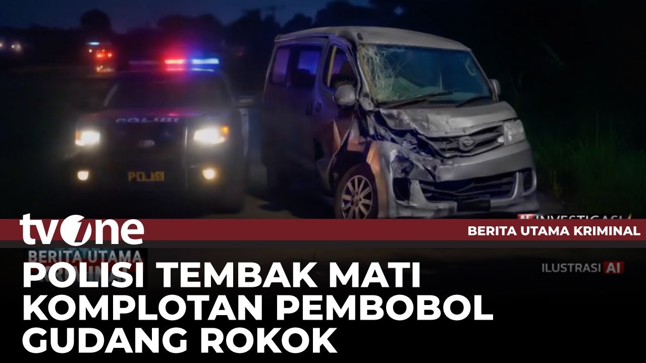 AI Investigasi: Aksi Kejar-kejaran Berujung Tembak Mati | Berita Utama Kriminal tvOne