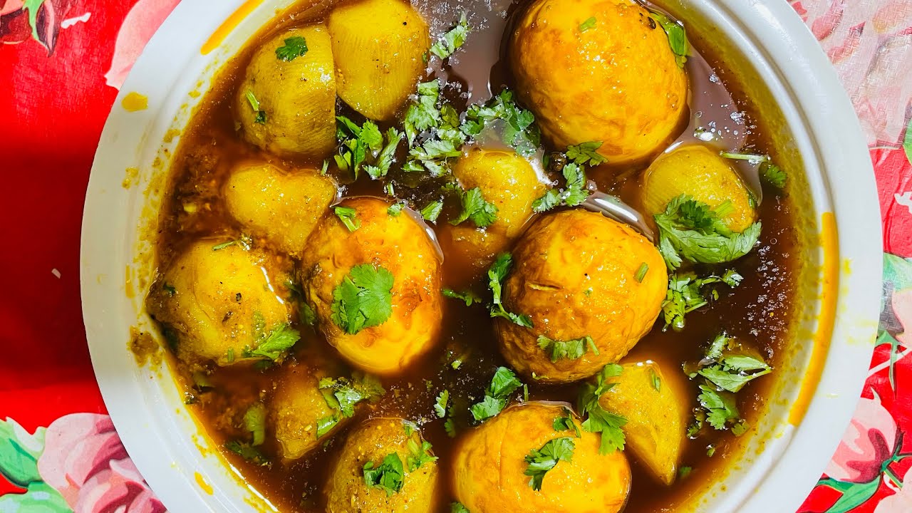 अंडा आलू की सब्जी सब से आसान तरीके से बनाये Anda Aloo Ki Sabji Sab Se Asan Tarike Se Banaye 