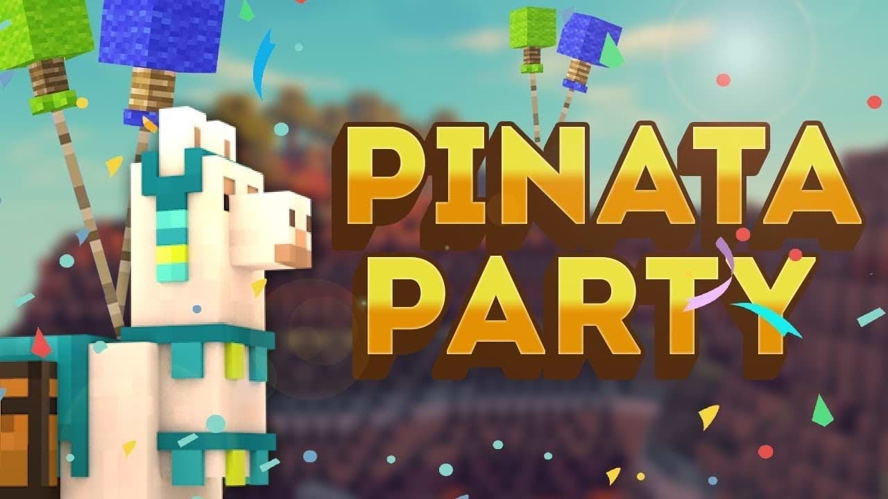Pinata Party | Minecraft Plugins - ft. @Diamondxrs
