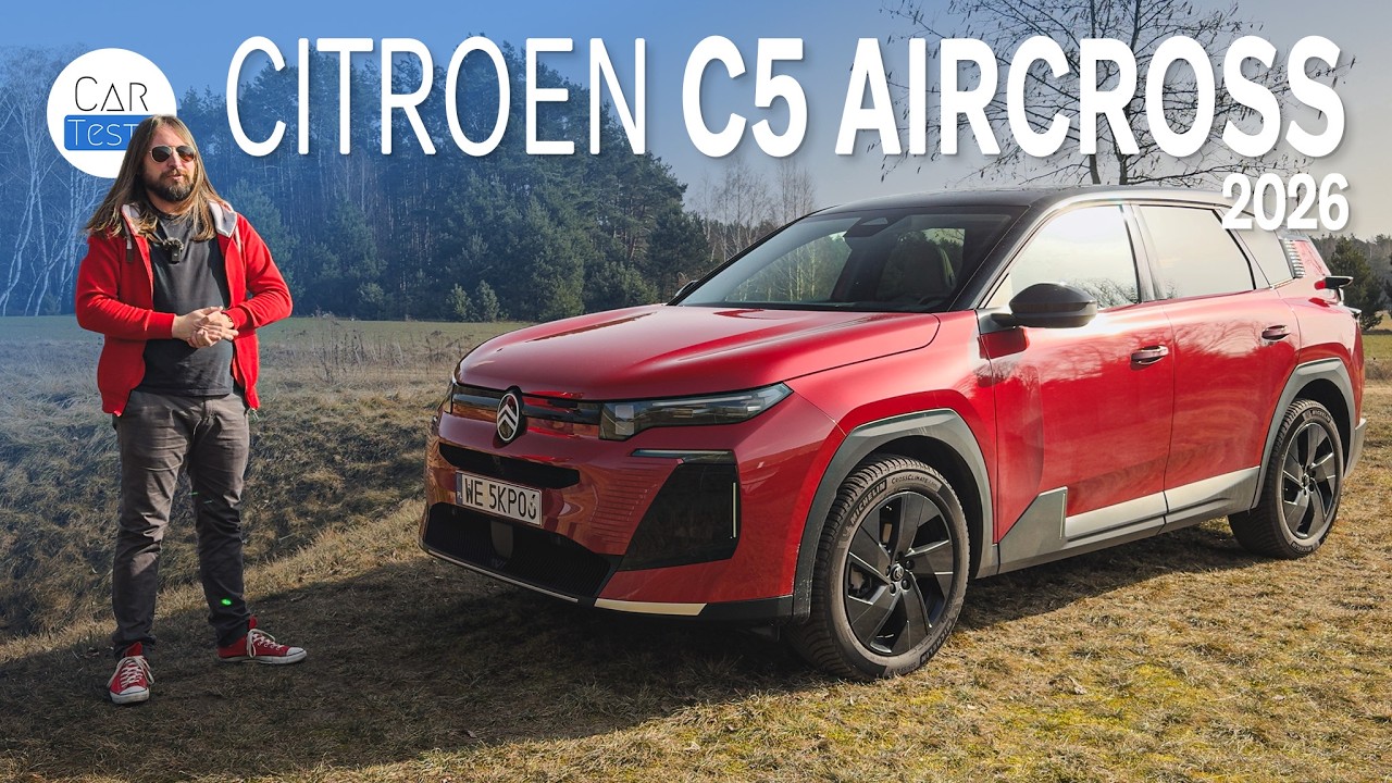 Citroen C5 Aircross 2026 mHEV (Hybrid): Rewelacyjny kompaktowy SUV