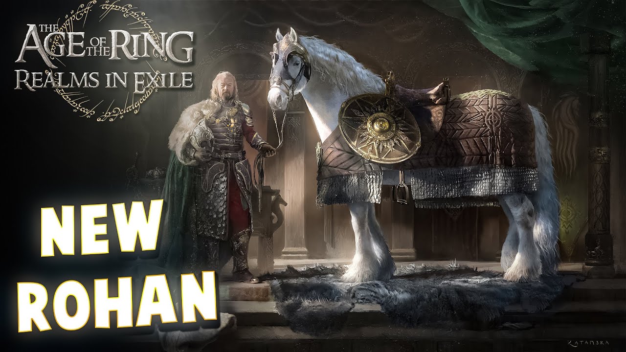 Updated Rohan Faction Showcase | Age of the Ring Realms in Exile 0.8 | How to play Rohan?. Bfme Game