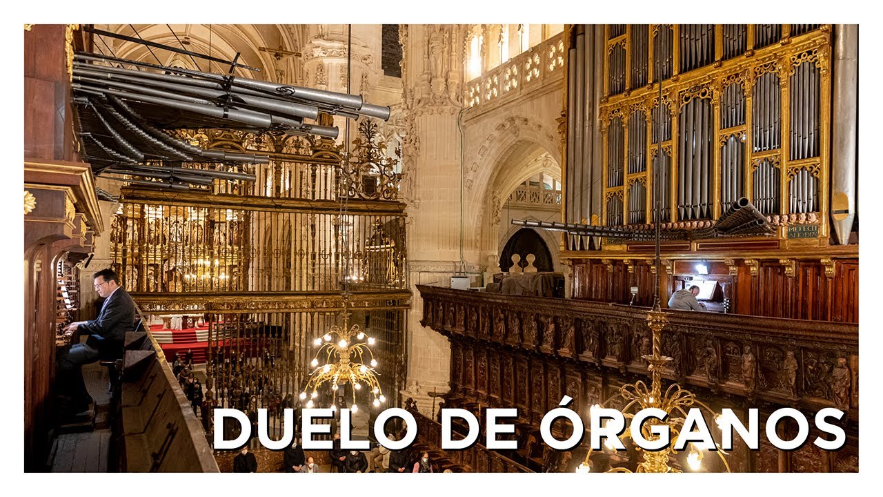 Himno a Burgos (improvisación) en el primer Duelo de Órganos de la Catedral de Burgos