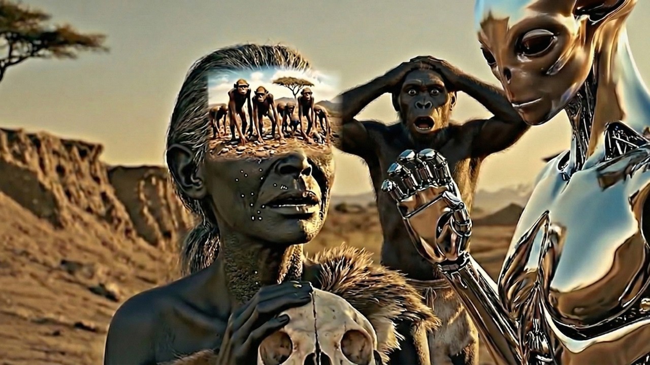 Life 4.7 MYA: Did Alien Reveal Our Ancestors' Ugly Origin? #homohabilis #prehistoriclife #ancestors
