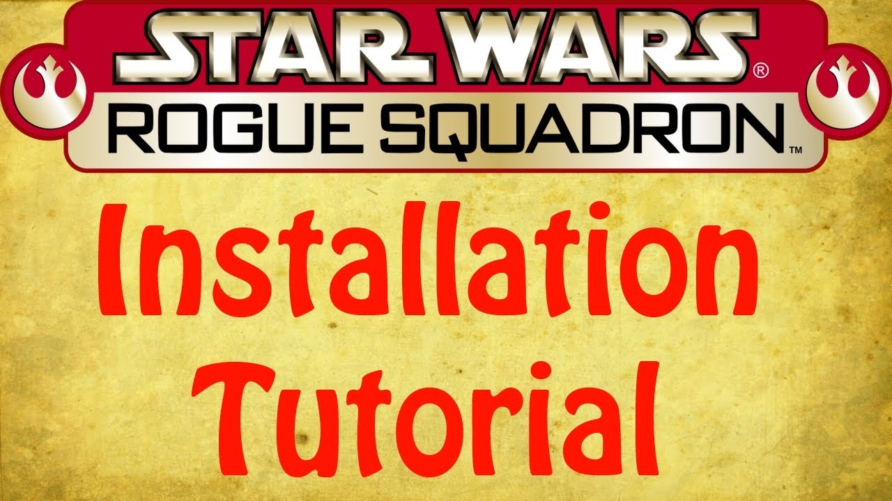 SW: Rogue Squadron Installation Tutorial on 64 bit Windows (Requested Video)