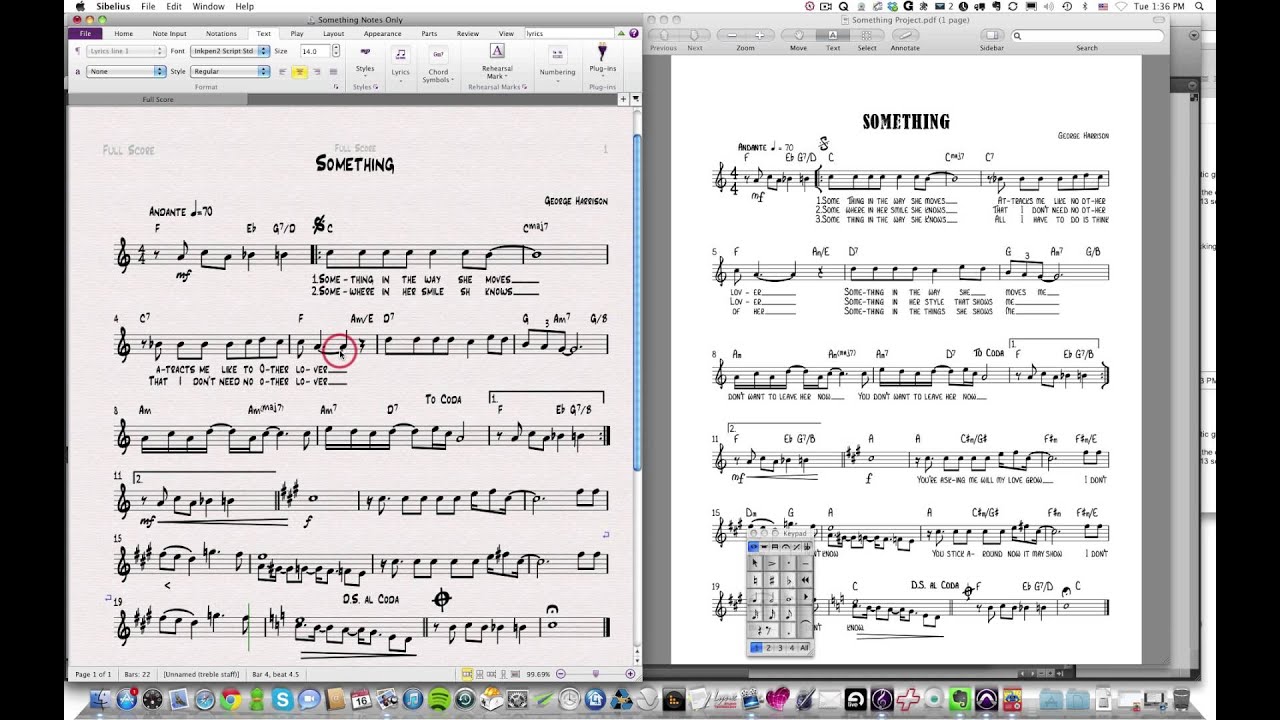 1400 M11V2 (Sibelius, Adding Lyrics, Signs and Symbols)
