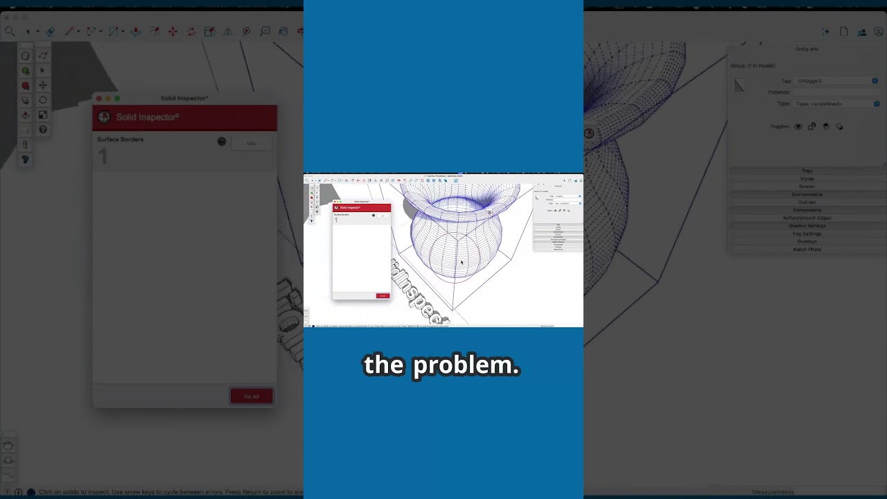 Незаменимое расширение SketchUp для 3D-печати #3dprinting