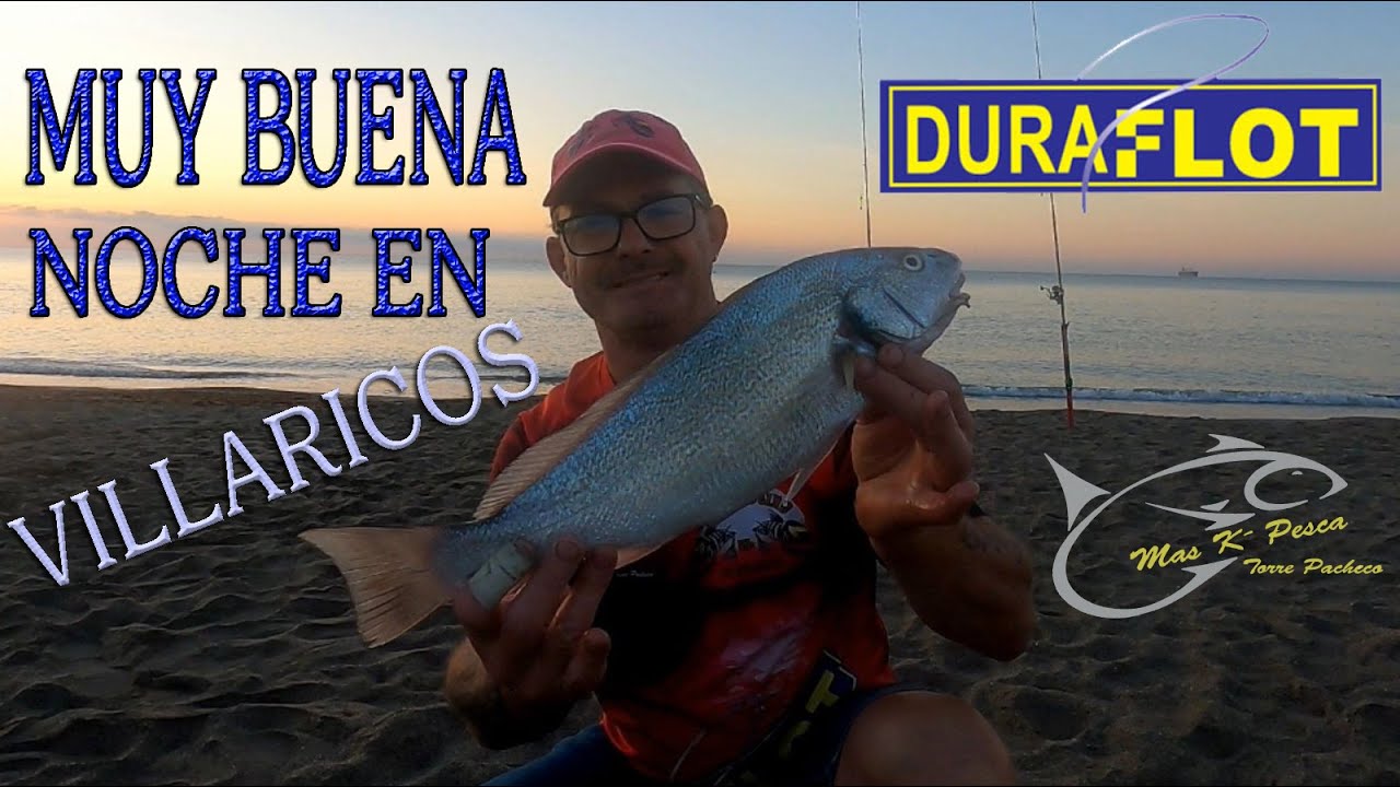 SURFCASTIN EN VILLARICOS CON UNA BUENA NOCHE DE PESCA