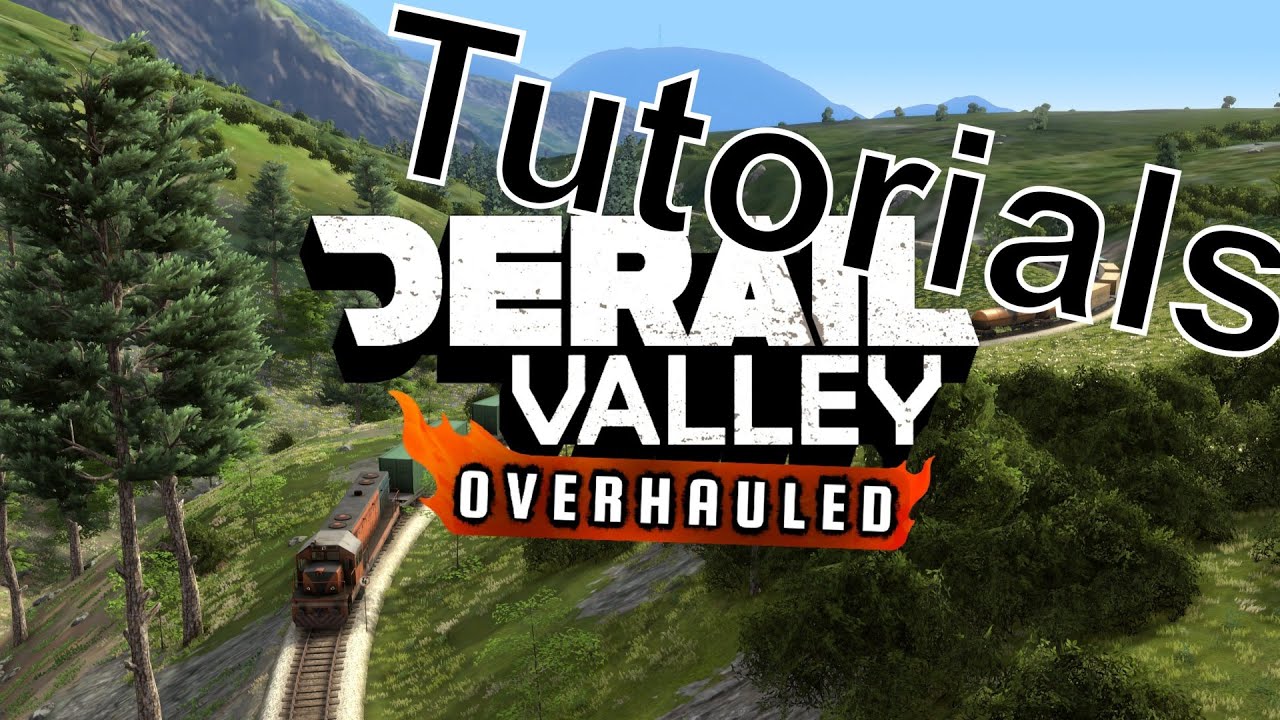 Derail Valley Tutorials (Shunting, starting, driving, coupling)