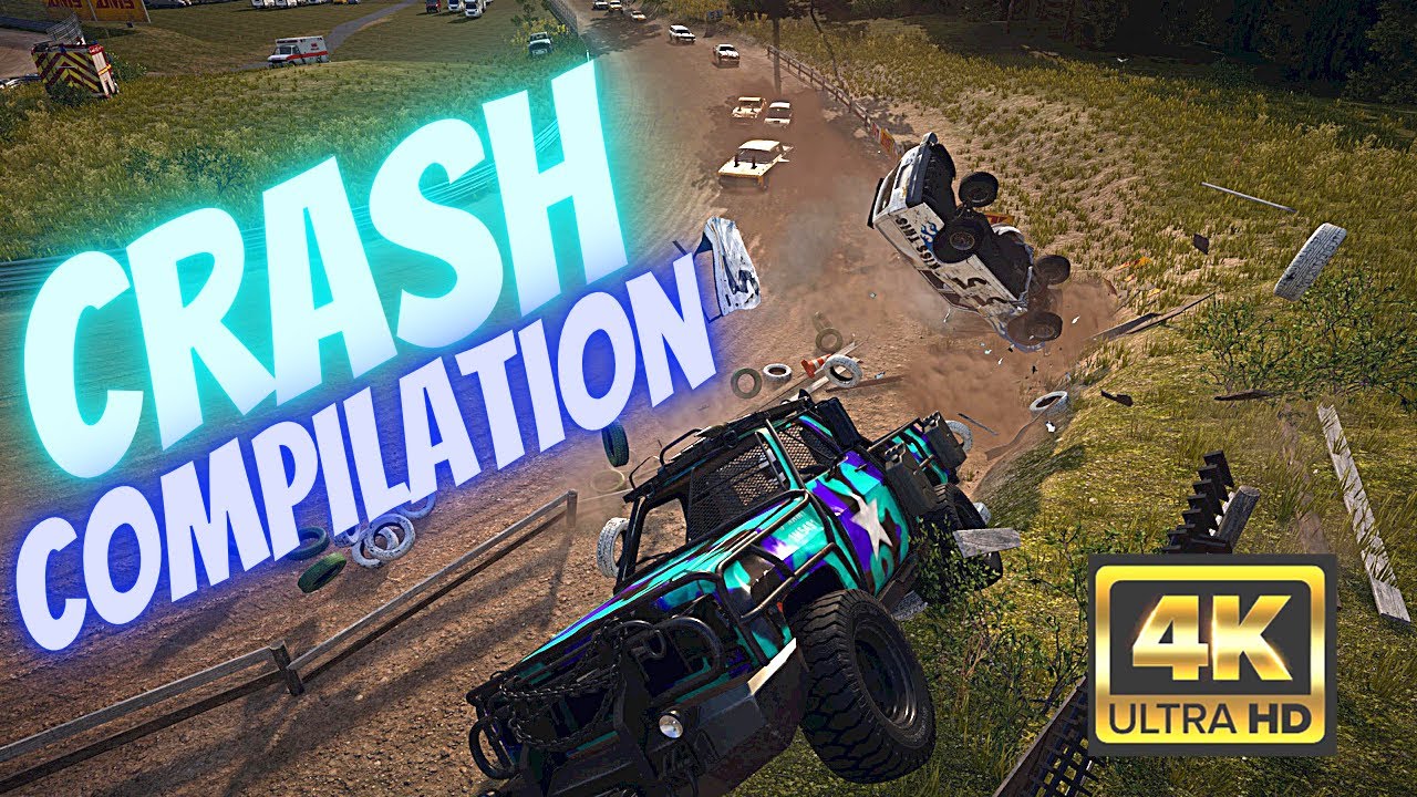 WRECKFEST!!! Crashes fails and funny moments compilation ps5 4K / HDR / 60fps
