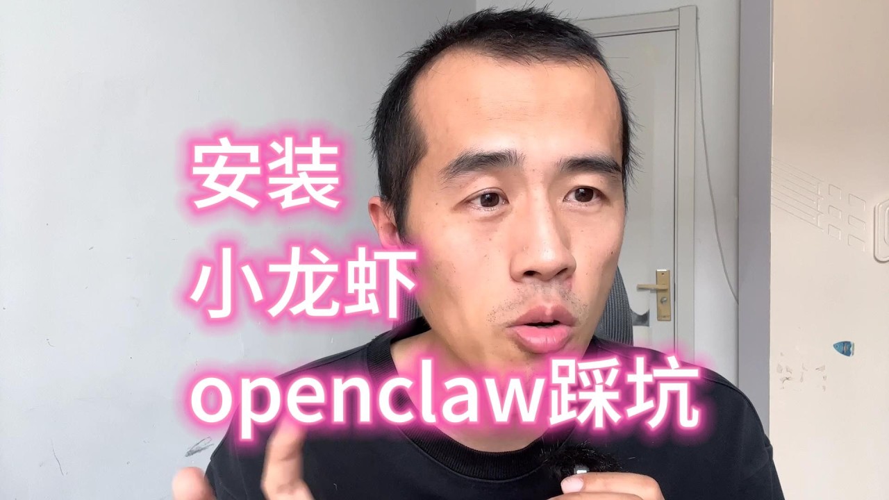 安装小龙虾（openclaw）的踩坑过程。