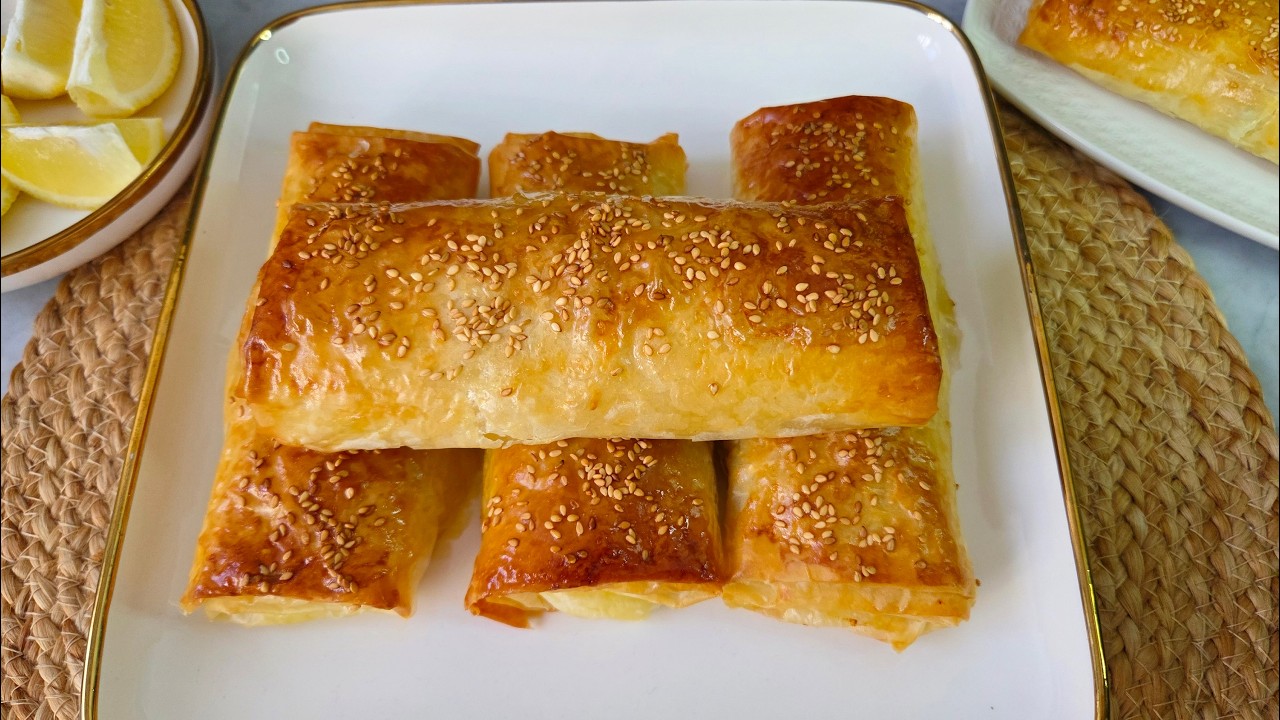 بوراك بعجينة الفيلو / Bourek à la pâte filo