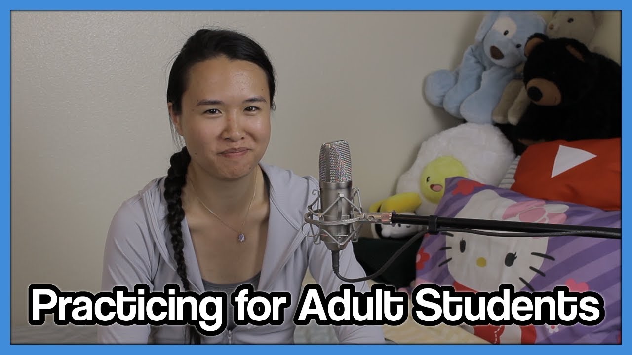 My experience figuring out practice routines for adult students