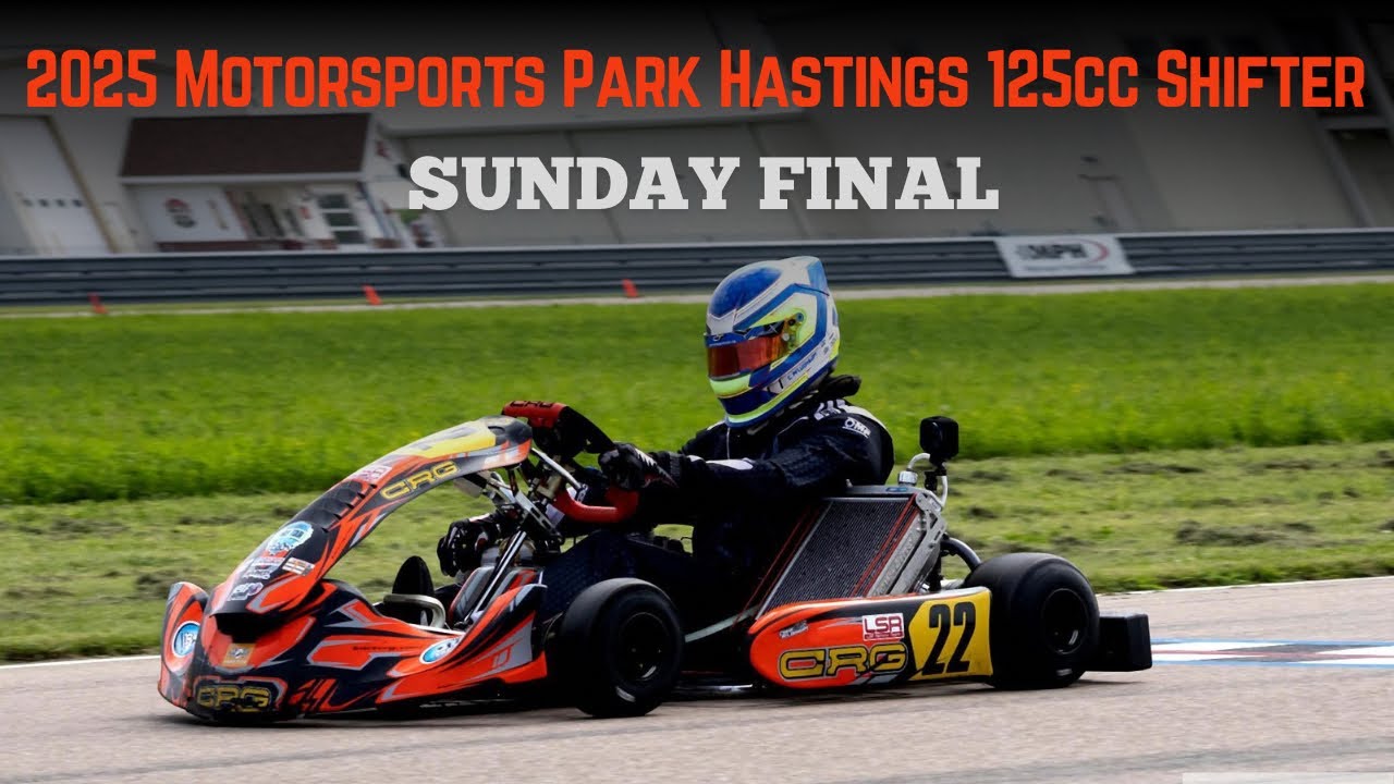 2025 Motorsports Park Hastings 125cc Shifter Sunday Final