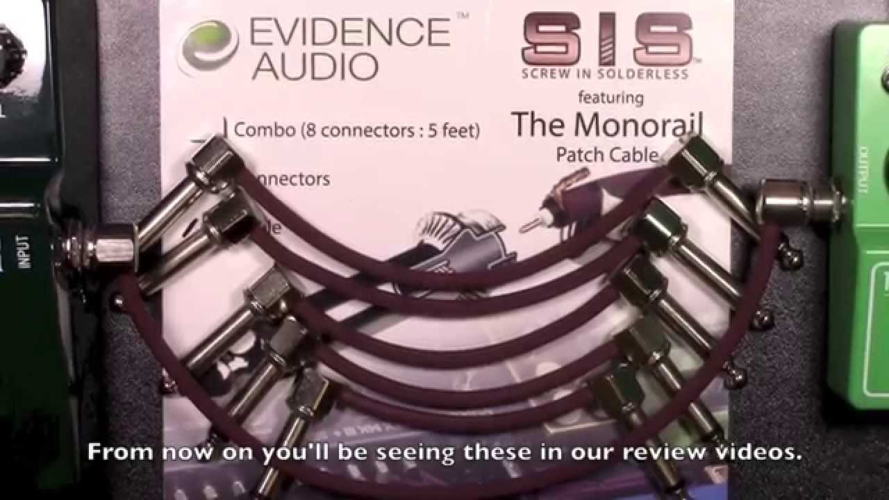 Evidence Audio SIS Patch Cable Review - BestGuitarEffects.com