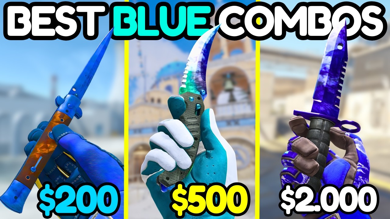 The BEST BLUE Knife & Glove Combos in 2026 (EVERY BUDGET)