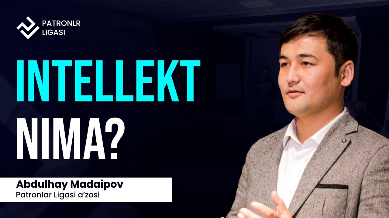 Intellekt nima?