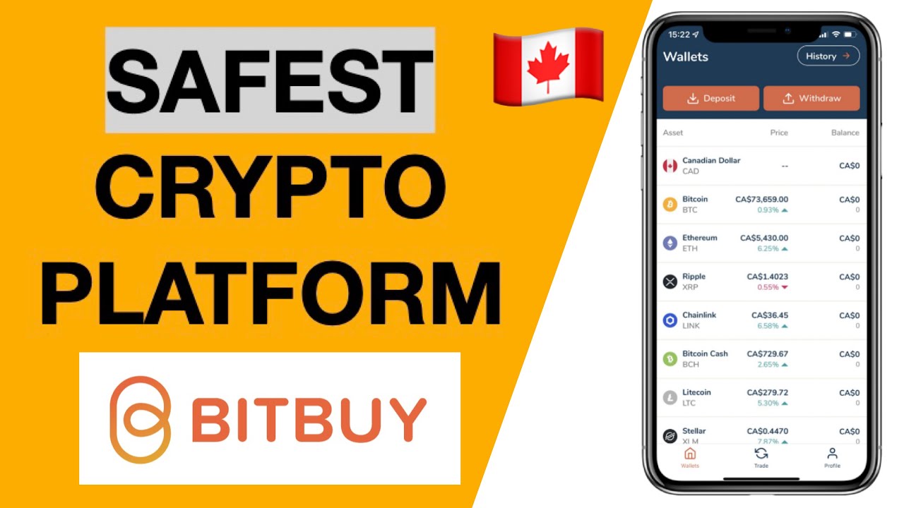 Safest way to buy Crypto in Canada | Bitbuy Platform Review
