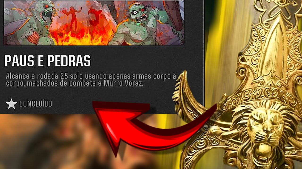 Agora Ficou Fácil Essa DARK OPS - Round 25 Com Arma Melee ( Bo6 Zombies )