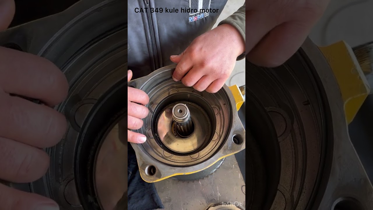 Caterpillar 349 swing hydromotor repair
