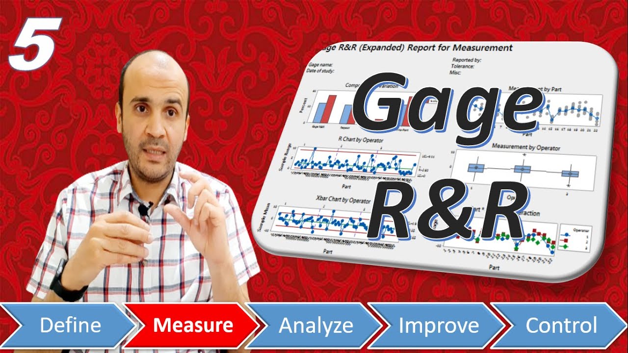 M5- Gage R&R | MSA-2 | تحليل نظام القياس