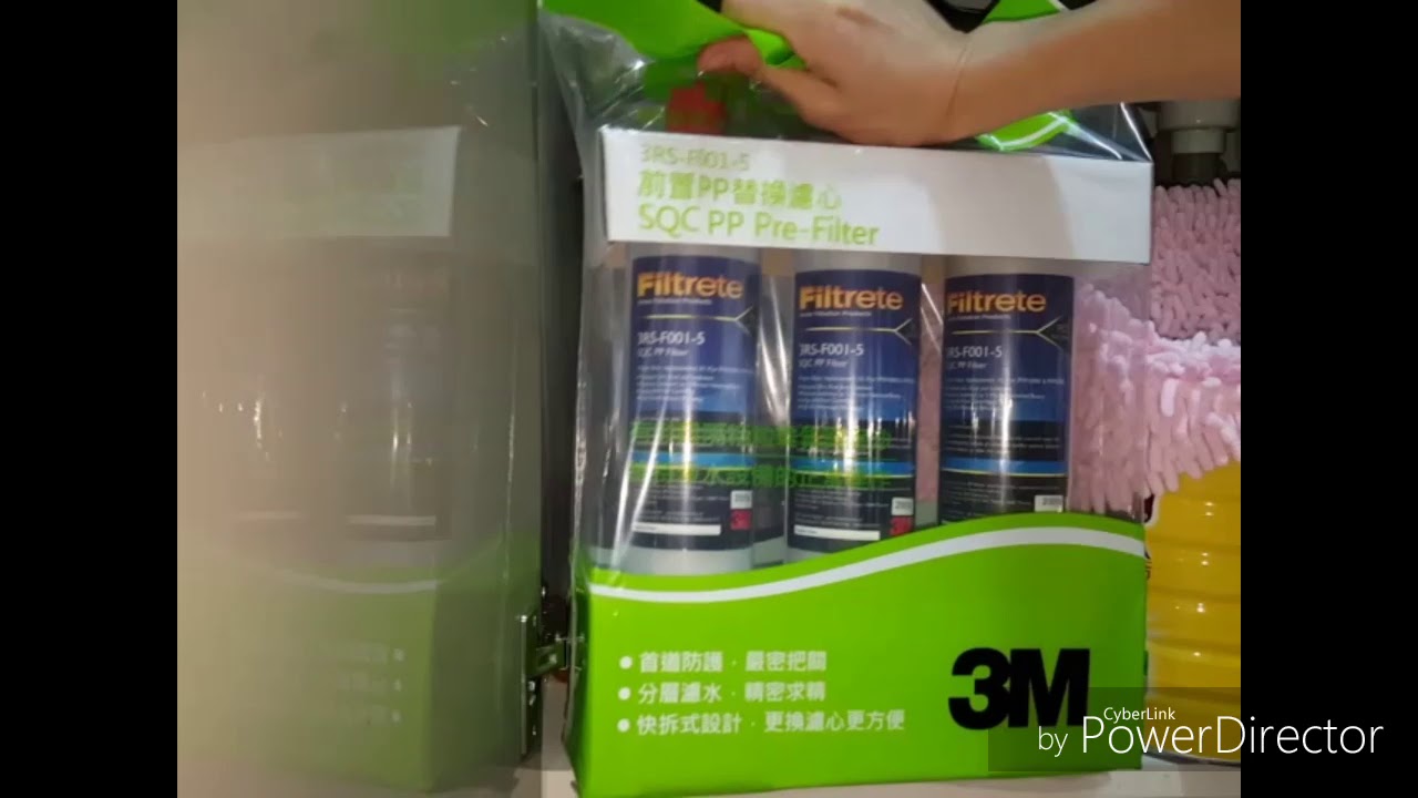 DIY換濾心。3M前置濾心。型號3RS-F001-5