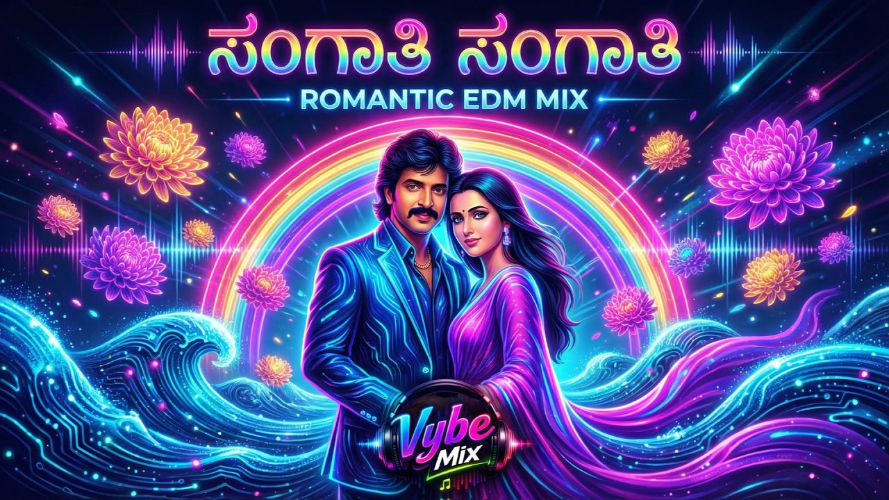 Sangaathi Sangaathi (Romantic EDM Mix) - Naanu Naane | Upendra Hits | Kannada Remix 2026 | Vybe Mix