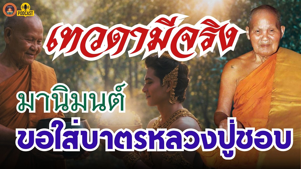เทวดามีจริง! มานิมนต์...ขอใส่บาตร 'หลวงปู่ชอบ'