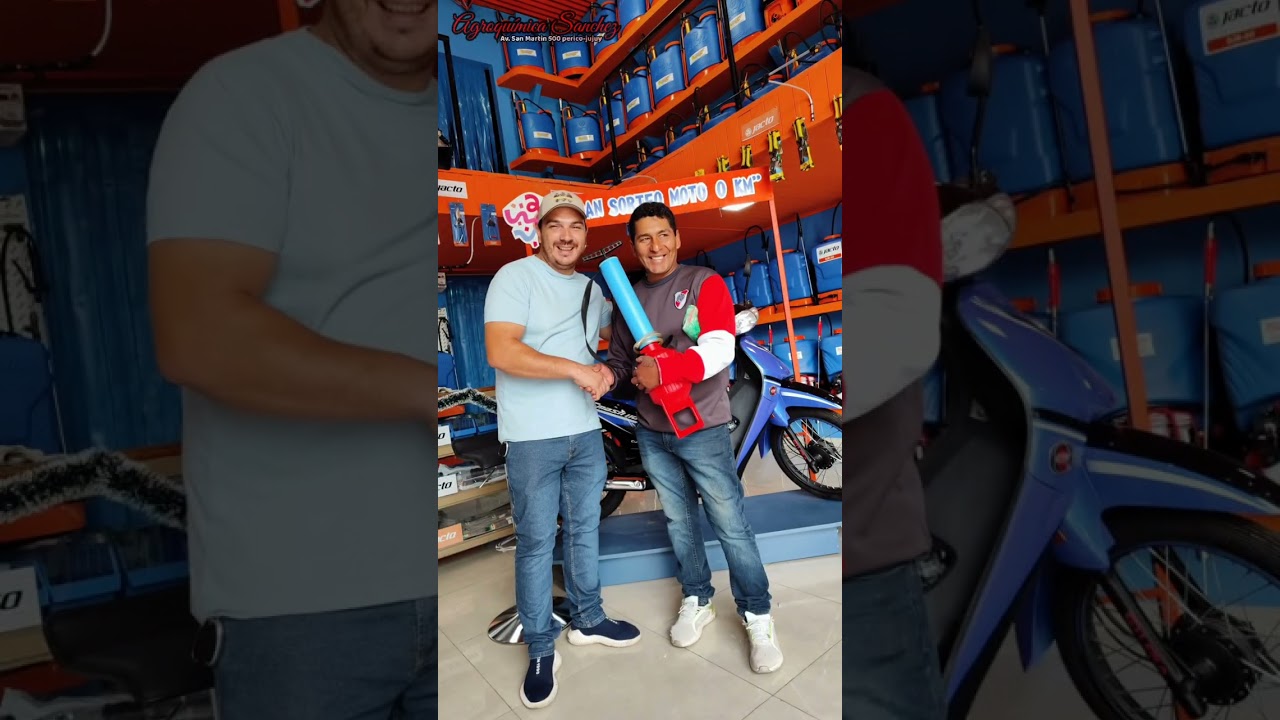 sorteo de pulverizadoras en Agroquimica S&aacute;nchez