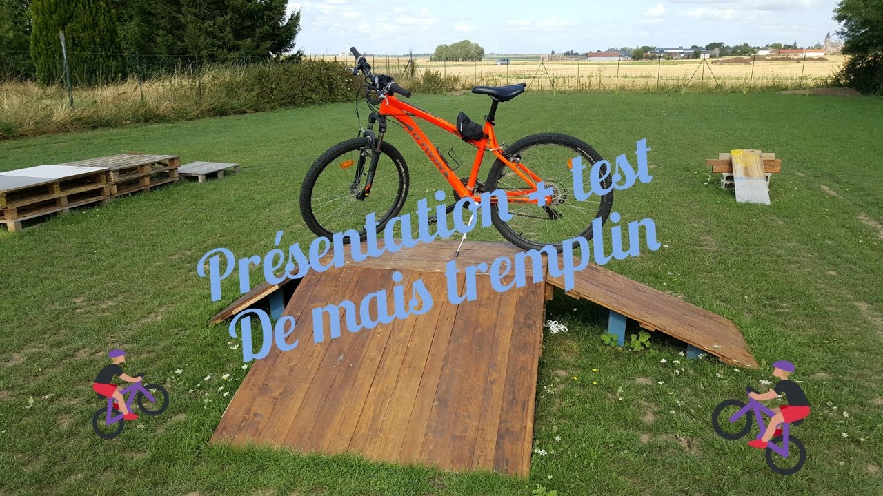 Présentation tremplin vtt