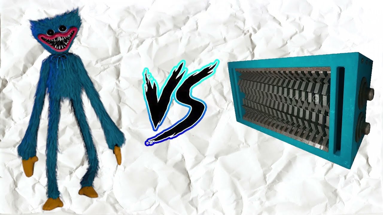 Huggy Wuggy VS Shredder in Poppy Play Time
