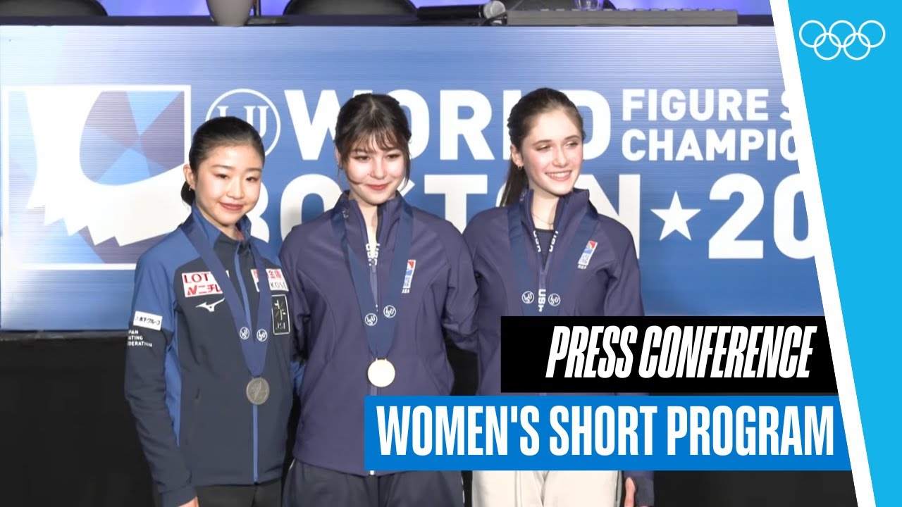 ISU World Figure Skating Championships 2025 in Boston I Women's short program press conference