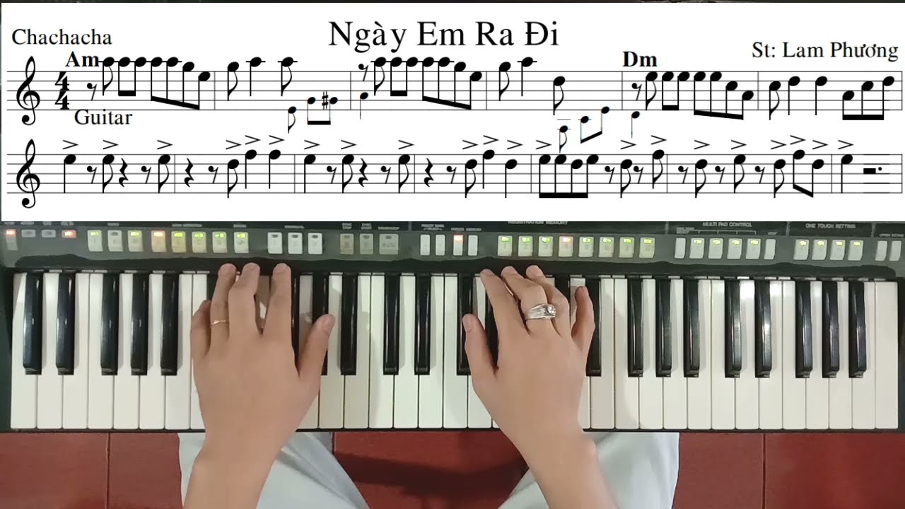 Bài: NGÀY EM RA ĐI | St: Lam Phương | Hướng Dẫn Đệm Hát | Ku Tèo Piano.
