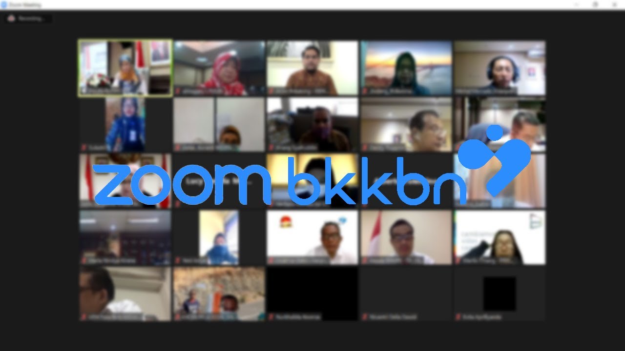 BKKBN ZOOM MEETING PART 3 | ELSIMIL CATIN & TIM PENDAMPING KELUARGA