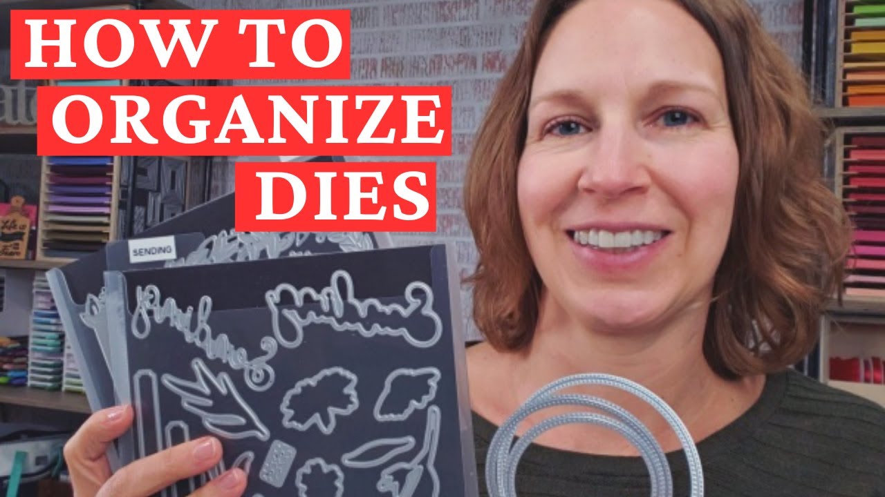 GET ORGANIZED With These Die Organization Ideas!