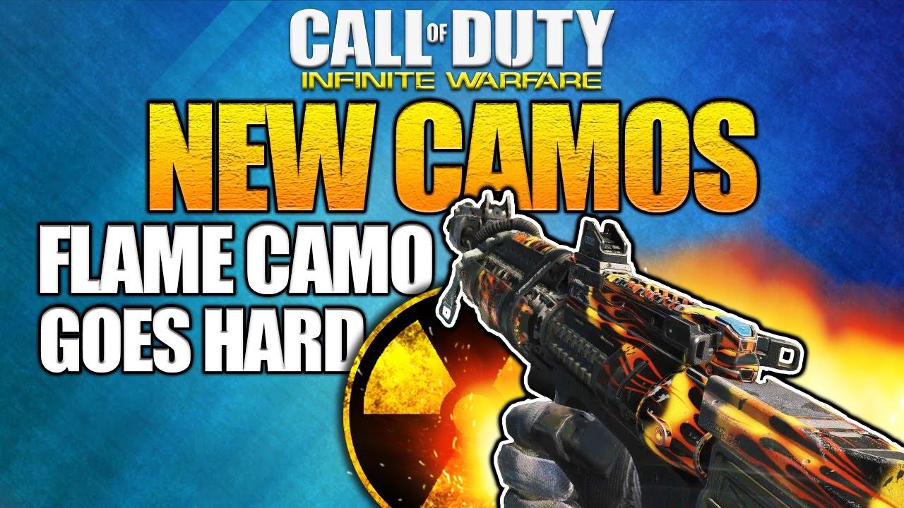 New Camos - Insane De-Atomizer Gameplay With Flame Camo - Infinite Warfare Gameplay (Live Comm)