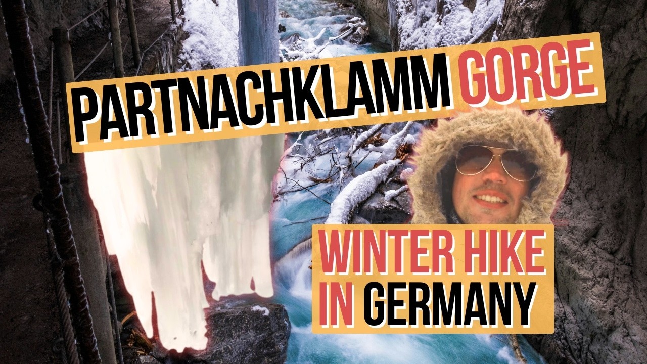 Partnachklamm Gorge in Garmisch – A Frozen Winter Dream | Munich Day Trip - Germany Travel Vlog