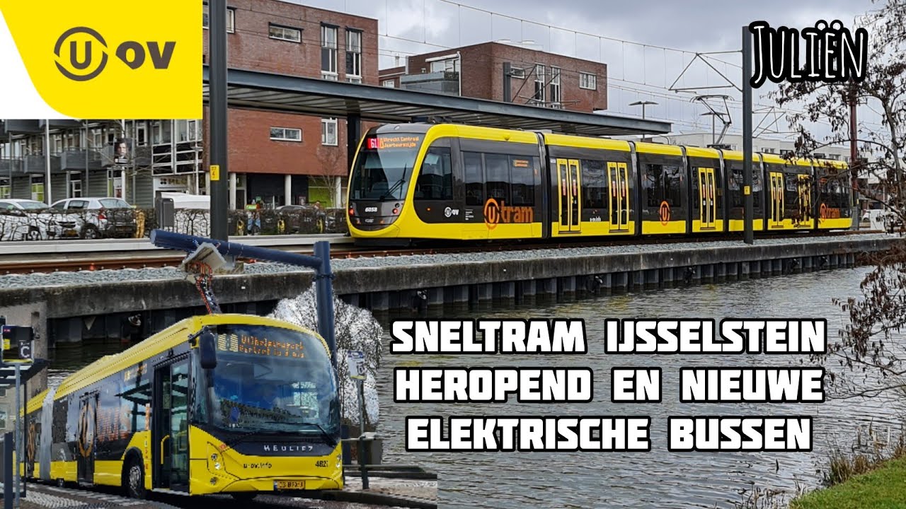 Nieuw Elektrisch Stokbrood in Utrecht en Sneltram IJsselstein rijdt weer! | #VLOG