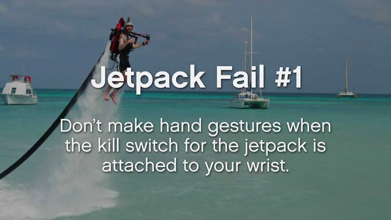 JetLev Jetpack Fail!