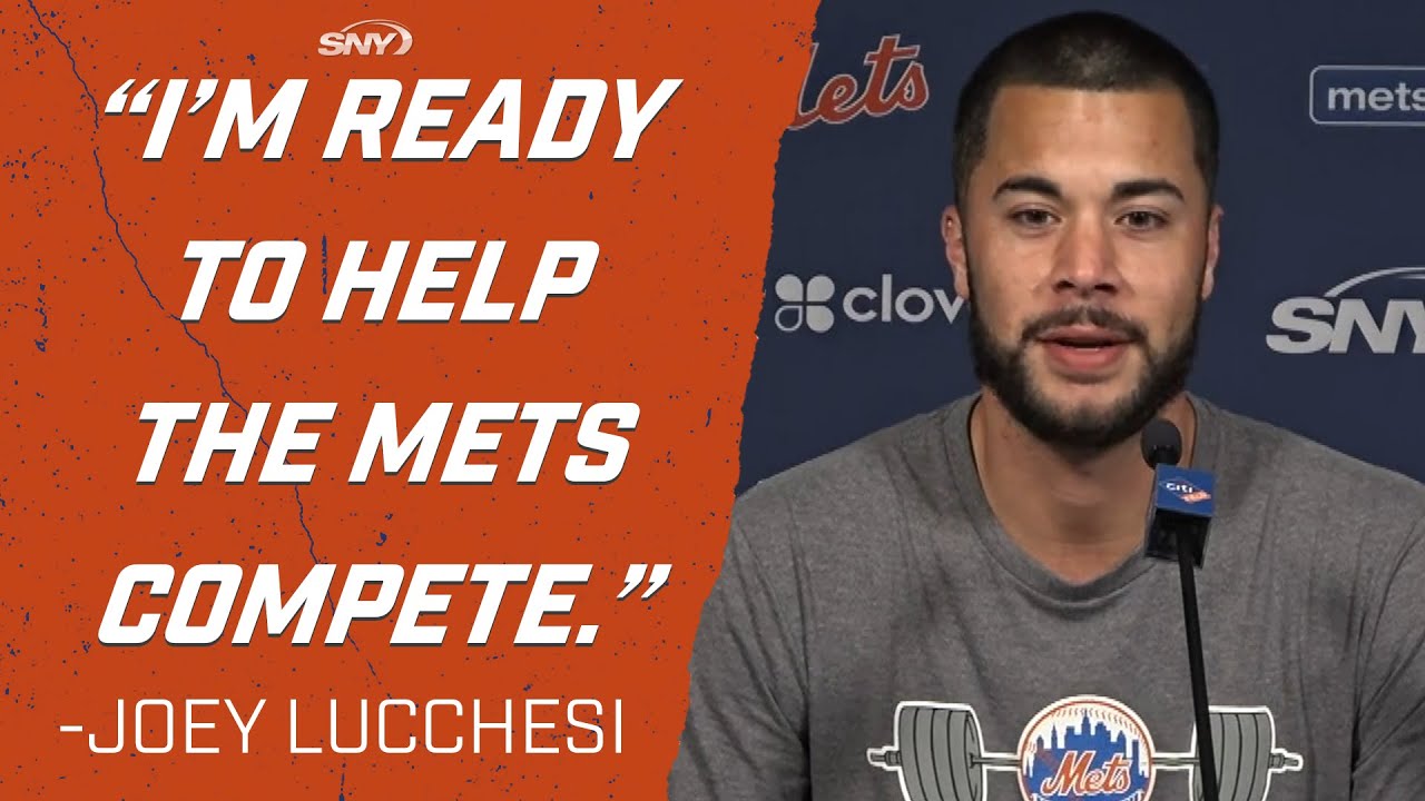 Joey Lucchesi sees himself being in the Mets starting rotation | New York Mets | SNY